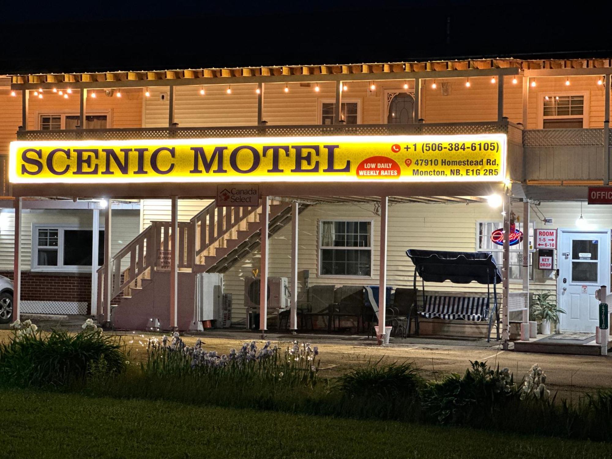 Scenic Motel Монктон Экстерьер фото